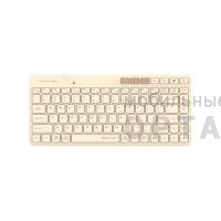 Клавиатура беспроводная A4TECH Fstyler FBK26C AS бежевый USB BT/Radio slim Multimedia (FBK26C AS (Beige)) (1/20) Клавиатура беспроводная A4TECH Fstyler FBK26C AS бежевый USB BT/Radio slim Multimedia (FBK26C AS (Beige)) (1/20)