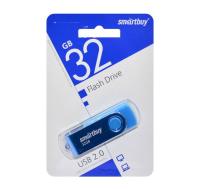 Флешка USB 32Gb SmartBuy Twist, USB 2.0, синий