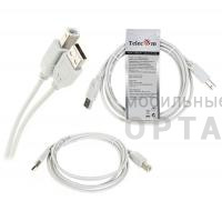 Кабель USB2.0  A-->B (1.8м) Telecom <TC6900-1.8M>(1/150)