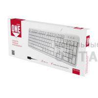 Клавиатура проводная мультимедийная Smartbuy ONE 210 USB белая (SBK-210U-W) (1/20) Клавиатура проводная мультимедийная Smartbuy ONE 210 USB белая (SBK-210U-W) (1/20)