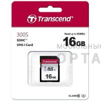 Карта памяти 16 Гб SDHC Transcend 300S UHS-I U1 Карта памяти 16 Гб SDHC Transcend 300S UHS-I U1