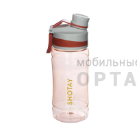 Бутылка для воды SHOTAY Frosted Plastic Cup 500ml ST-6450 Pink Бутылка для воды SHOTAY Frosted Plastic Cup 500ml ST-6450 Pink